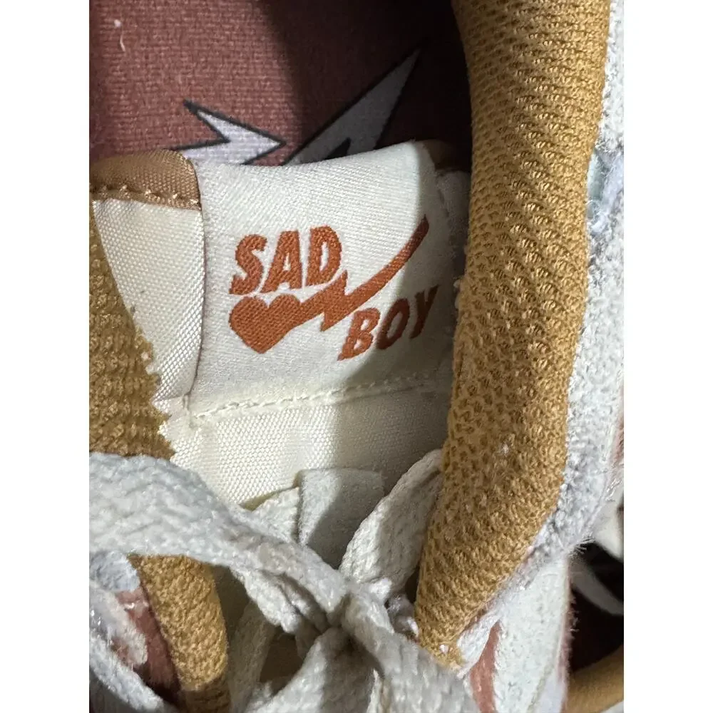 Sad Boy Saga OG Skywalker Low Top Cow Print Sneakers Men's 6